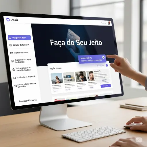 Site Profissional com IA: Crie, Edite e Destaque Sua Marca Online!