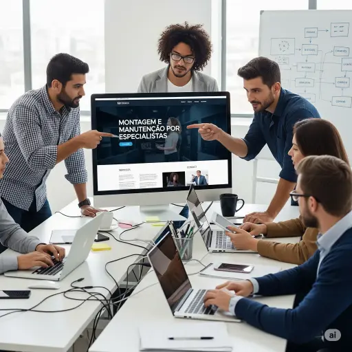 Site Profissional com Montagem e Manutenção por Especialistas: Seu Negócio Online Sem Complicações!